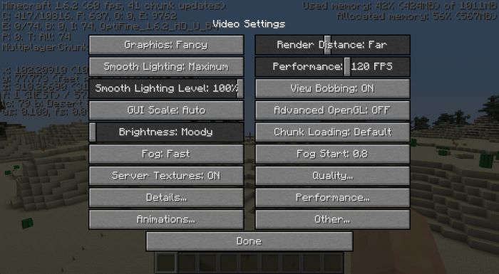 Optifine Downloads For 1 16 3 1 15 2 1 14 4 1 13 2 1 12 2 1 11 2