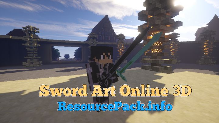 Sword Art Online 3d Resource Pack For 1 16 4 1 15 2 1 14 4 1 13 2 1 12 2