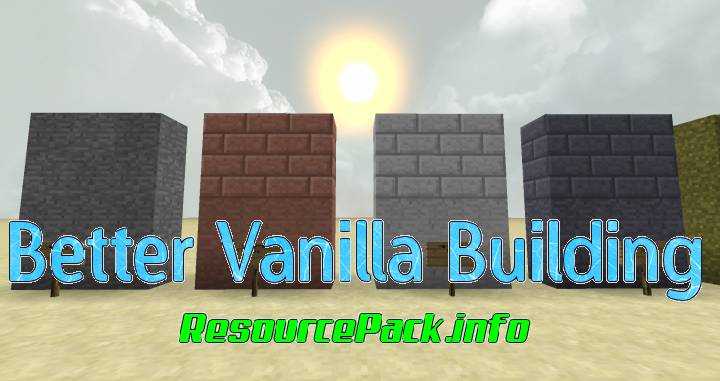 Better Vanilla Building 1.13.2