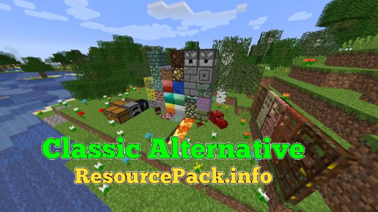 Classic Alternative Resource Pack For 1 16 2 1 15 2 1 14 4 1 13 2