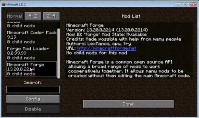 Minecraft Forge Api For 1 16 3 1 15 2 1 14 4 1 13 2 1 12 2 1 11 2 1 10 2