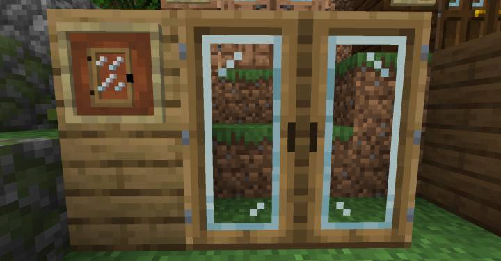 Glass Doors Resource Pack For 1 16 5 1 15 2 1 14 4 1 13 2 1 12 2