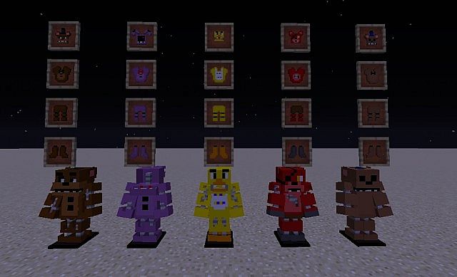 Five Nights at Freddy’s 2 Resource Pack for 1.12.2/1.12.1/1.11.2/1.10.2