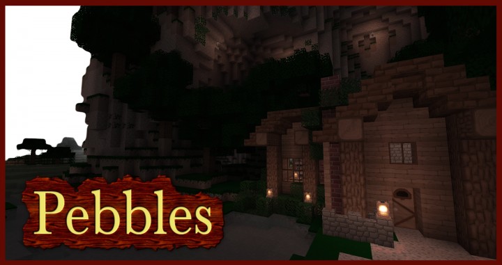 Pebbles 3D Resource Pack for 1.13.1/1.13/1.12.2/1.11.2/1.10.2