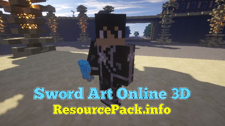 Sword Art Online 3d Resource Pack For 1 18 2 1 17 1 1 16 5 1 15 2