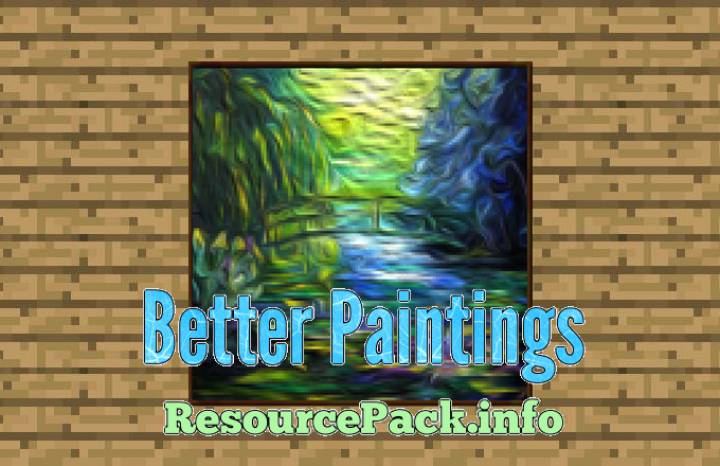 minecraft animated paintings texture pack