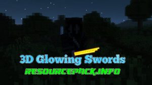 3D Glowing Swords 1.11.2