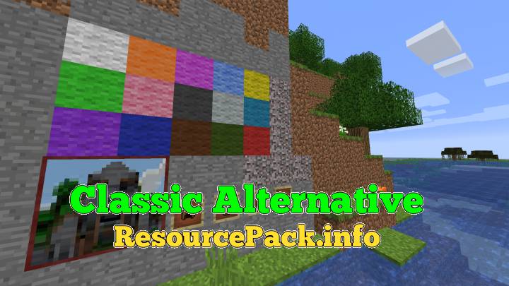 Classic Alternative Resource Pack for 1.19/1.18.2/1.17.1/1.16.5