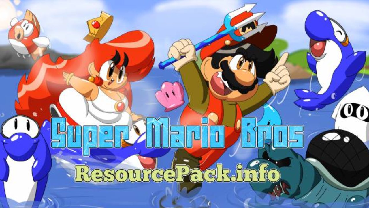 Super Mario Texture Pack 1.19, 1.19.4 → 1.18.2 - Download