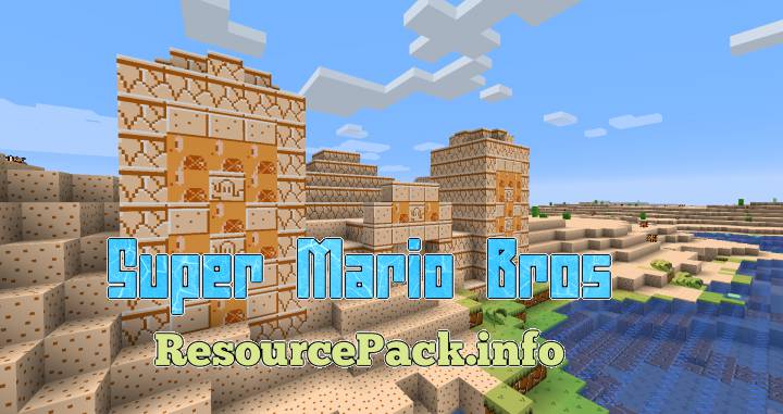 Super Mario Texture Pack 1.19, 1.19.4 → 1.18.2 - Download