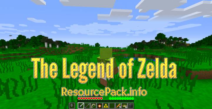 minecraft legend of zelda texture packs