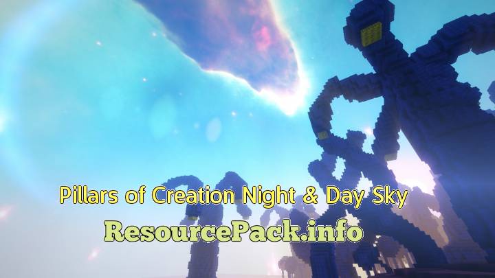 Pillars of Creation Night & Day Sky 1.19.3