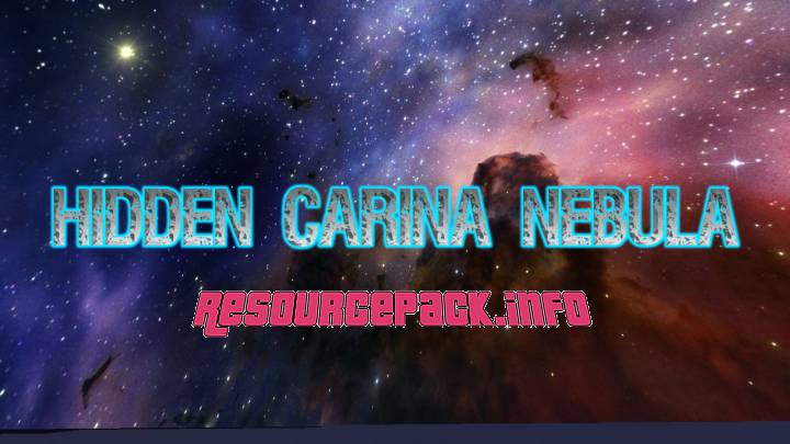 Hidden Carina Nebula Custom Sky 1.19.2