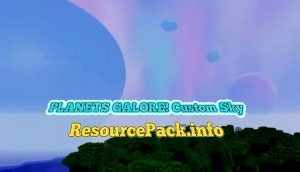PLANETS GALORE! Custom Sky 1.19.3