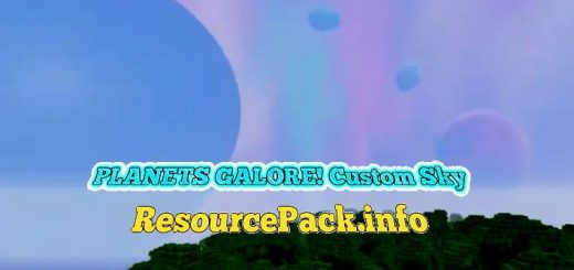 PLANETS GALORE! Custom Sky 1.20.5