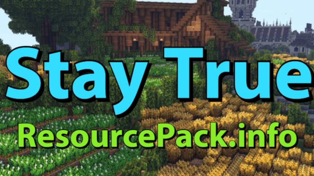 Stay True Resource Pack For 1 18 2 1 17 1 1 16 5 1 15 2
