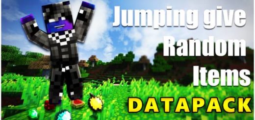 Jumping Give Random Items Datapack 1.20