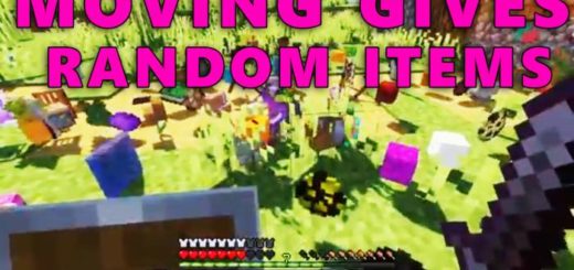 Moving Give Random Items Data Pack 1.19.2