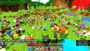 Lucky Blocks Rain DataPack 1.16.5 - Raining Lucky Blocks in