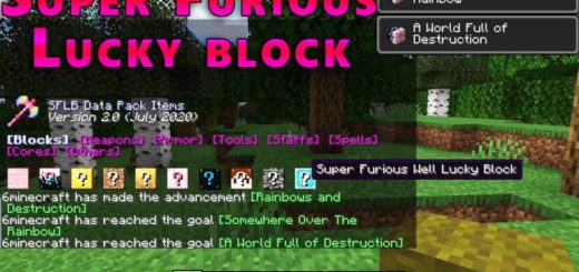 Super Furious Lucky Block Data Pack 1.20.2
