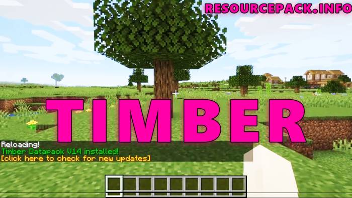 Timber Data Pack for 1.18.2