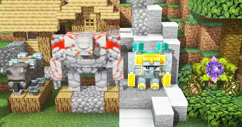 ReCrafted Mobs Texture Pack for Minecraft