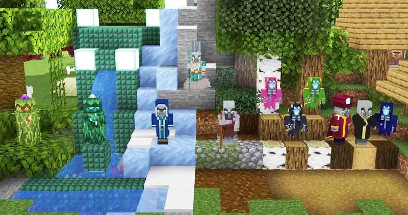 ReCrafted Mobs Texture Pack for Minecraft