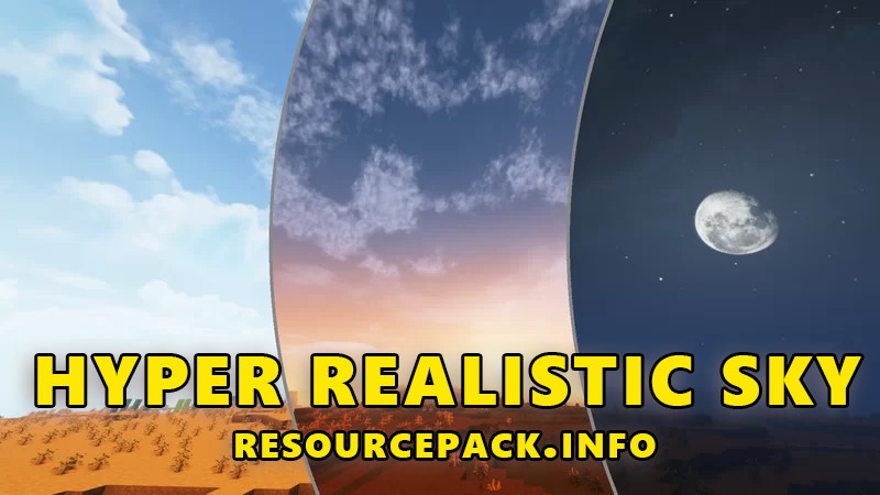 Hyper Realistic Sky 1.19.2
