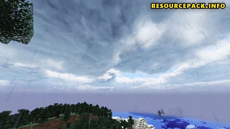 Hyper Realistic Sky Rainfall