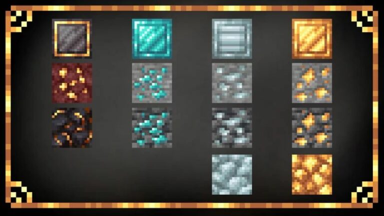 Glistening Materials Resource Pack for 26.3 / Polished Materials