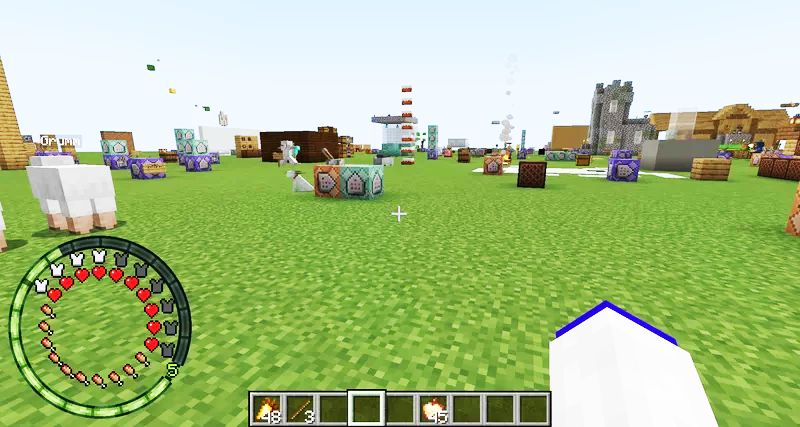 Circular Hotbar Resource Pack