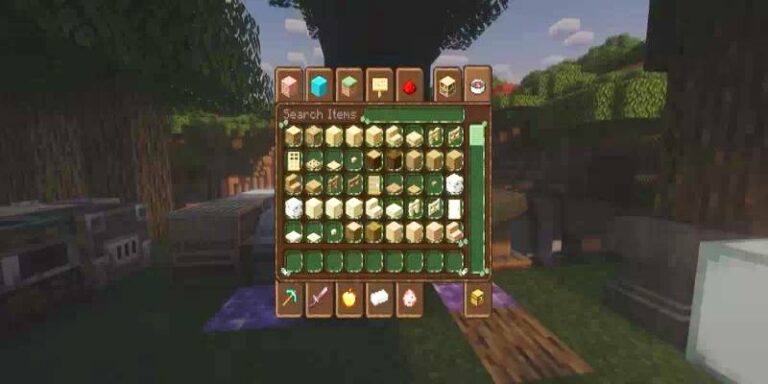 Vines & Leaves GUI 1.21.6 Resource Pack – Leafy Vines