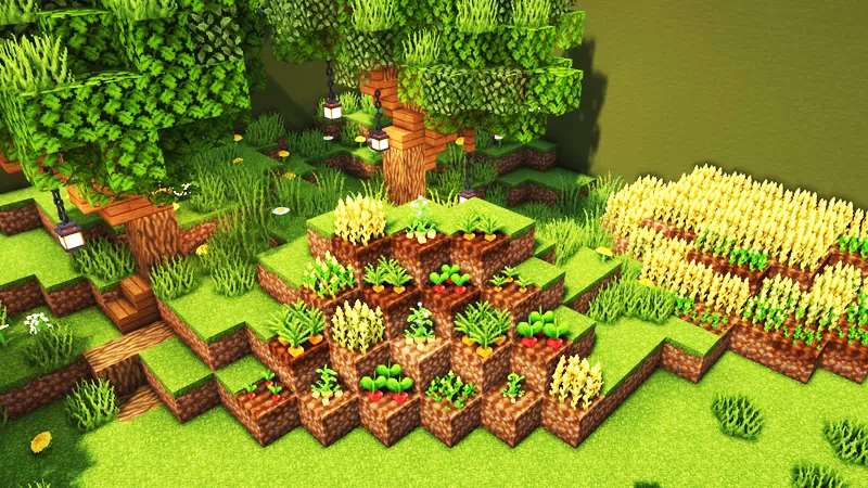 Better Crops 3D Texture Pack