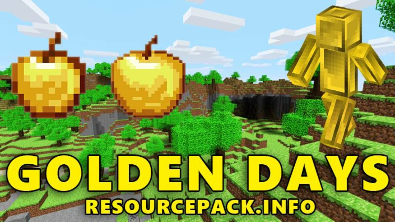 Golden Days Resource Pack 1.20 / 1.19