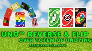 UNO™ Reverse & Flip Cards over Totem of Undying 1.21