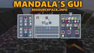 Mandala's GUI - Dark mode 1.21